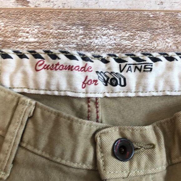 Vans Khaki Denim size 30x30 - Picture 5 of 6